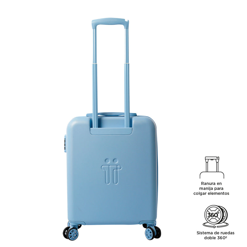 Maleta de Cabina 360 Bazy+ de 10 kilos Azul