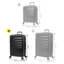 Maleta de Viaje 360 Bazy Plus M - Color: Negro