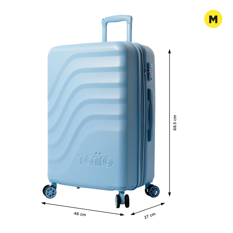Maleta de 23 Kg 360 Bazy+ Mediana Azul
