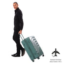 Maleta de Viaje Grande 360 Bazy+ Bodega Verde