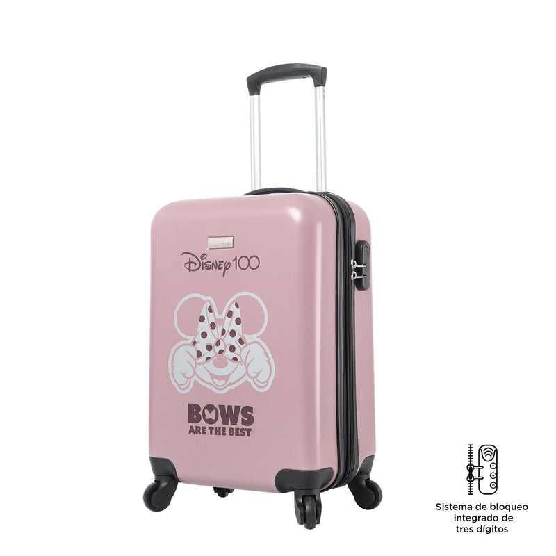 Maleta de Viaje 360 S Disney Minnie - Color: Rosado
