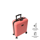 Maleta de Cabina 360 Harbor de 10 kilos Rosada
