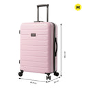 Maleta de 23 Kg 360 Harbor Mediana Rosada
