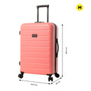 Maleta de 23 Kg 360 Harbor Mediana Rosada