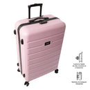 Maleta de Viaje Grande 360 Harbor Bodega Rosada