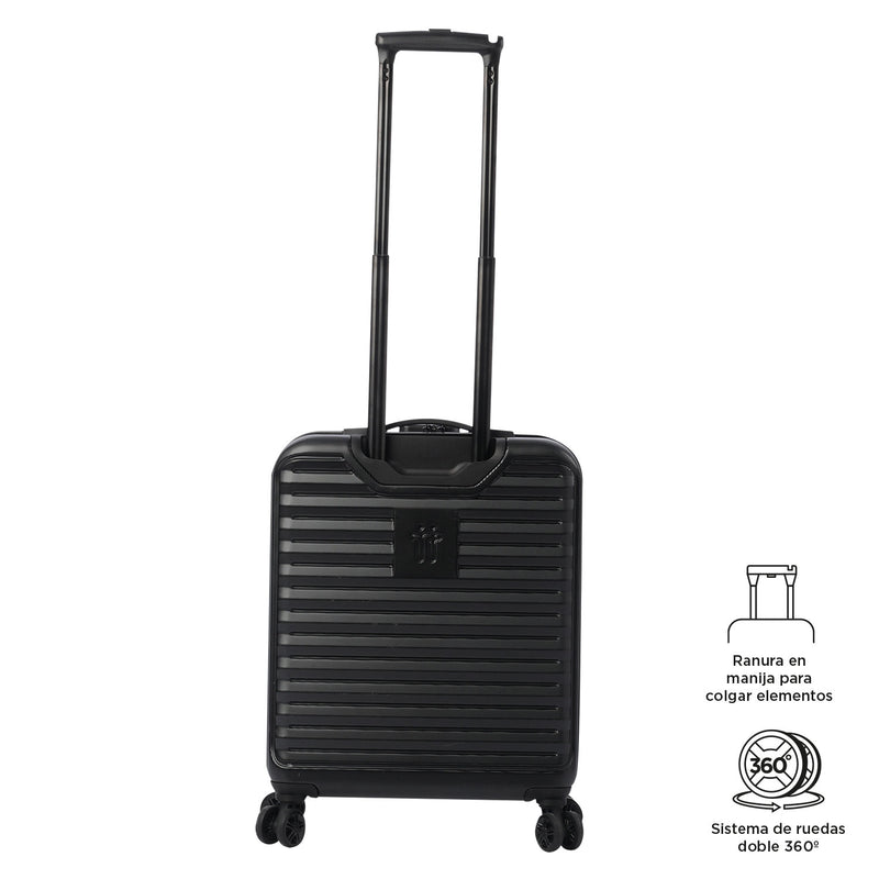 Maleta de Cabina 360 Helios de 10 kilos Negra