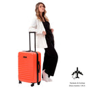 Maleta de 23 Kg 360 Helios Mediana Naranja