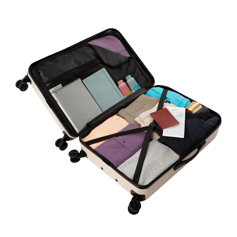 Maleta de 23 Kg 360 Helios Mediana Rosada