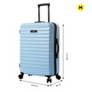 Maleta de 23 Kg 360 Helios Mediana Azul