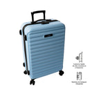 Maleta de 23 Kg 360 Helios Mediana Azul