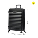 Maleta de Viaje Grande 360 Helios Bodega Negra