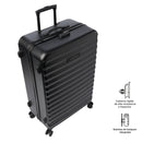 Maleta de Viaje Grande 360 Helios Bodega Negra