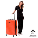 Maleta de Viaje Grande 360 Helios Bodega Naranja