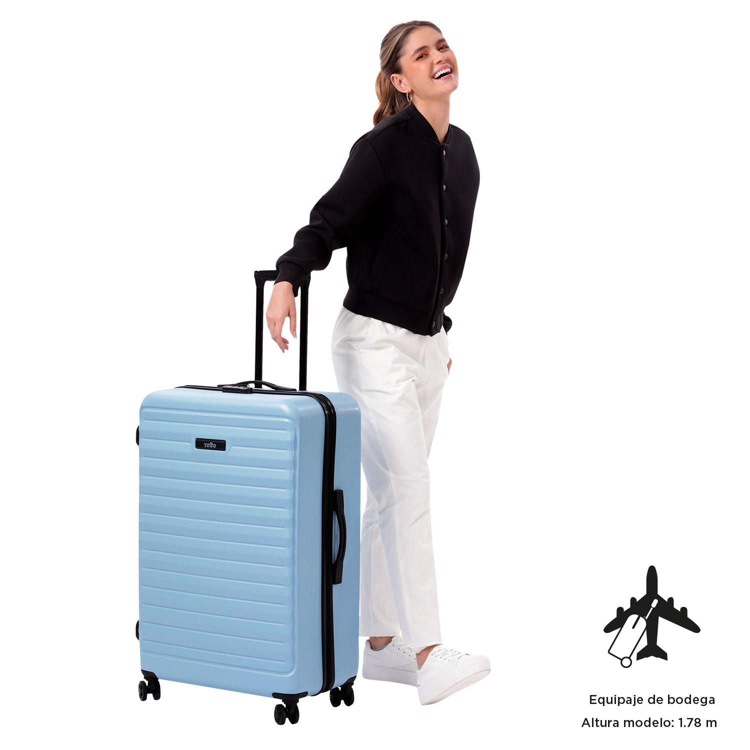 Maleta de Viaje Grande 360 Helios Bodega Azul