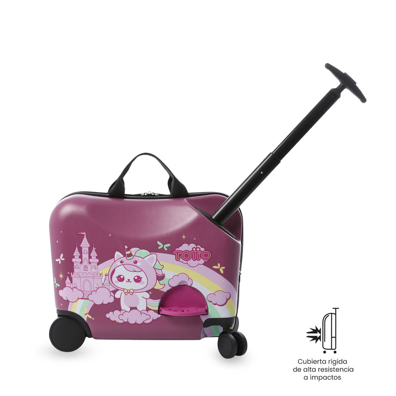 Maleta de 10 kilos Travel Fun Pequeña Rosada