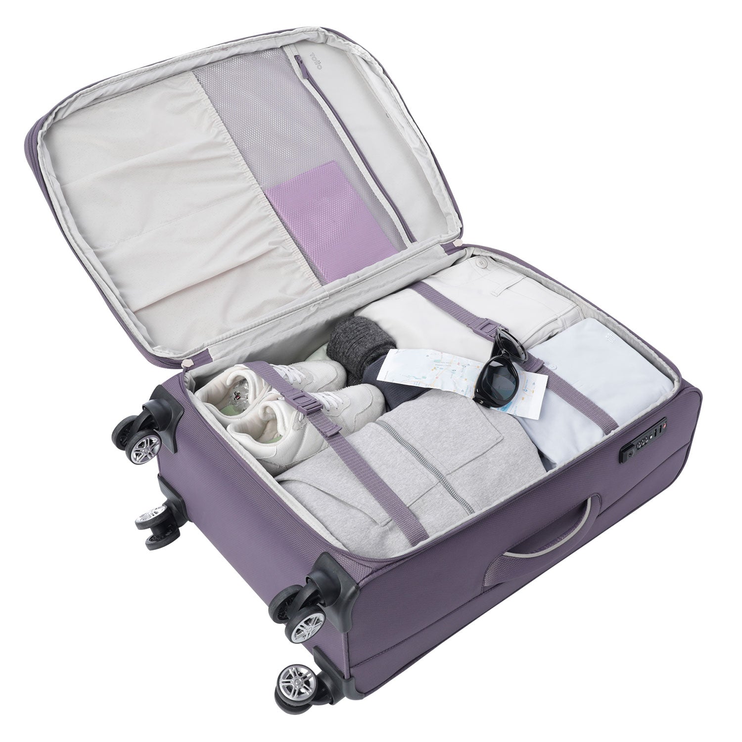 Maleta de 23 kilos 360 Liviana Morada