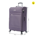 Maleta de viaje grande 360 Liviana L Morada
