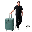 Maleta de Viaje Grande 360 Liviana Bodega Verde