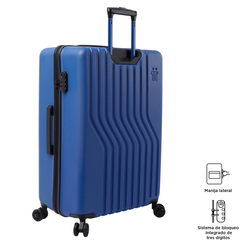 Maleta de viaje grande 360 Nomad L Azul