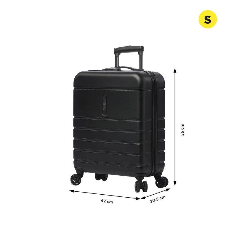 Maleta de Cabina 360 Prop de 10 kilos Negra