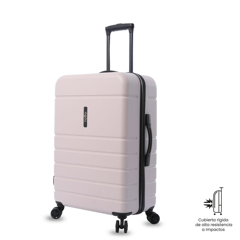 Maleta de Viaje Mediana 360 Prop Rosada