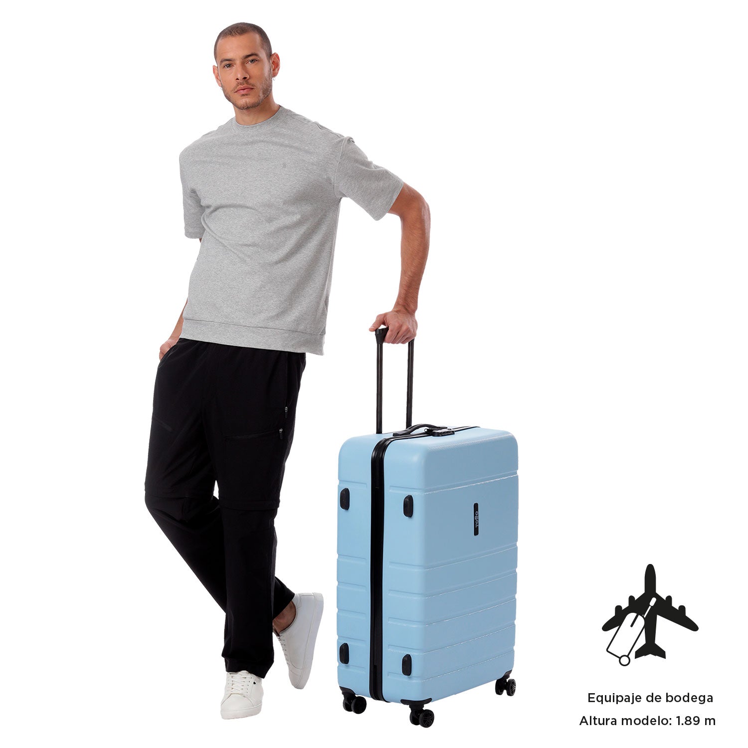 Maleta de Viaje Grande 360 Prop Bodega Azul