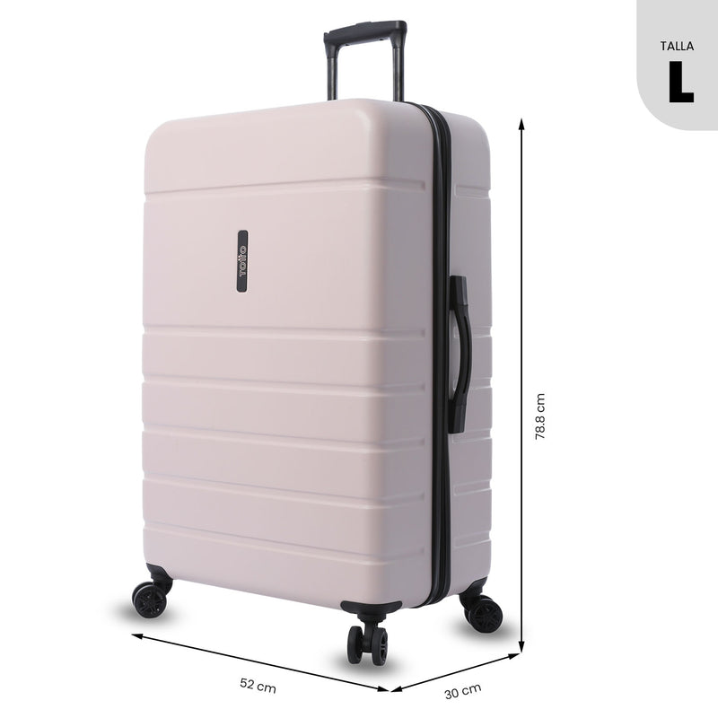 Maleta de Viaje 23 Kg 360 Prop Bodega Rosada