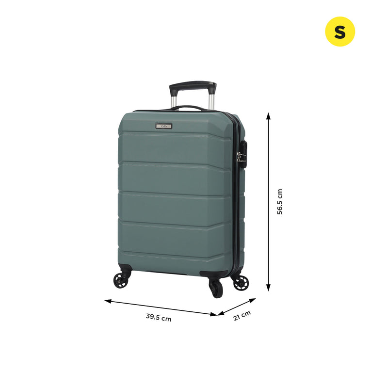 Maleta de Cabina 360 Rayatta de 10 kilos Verde