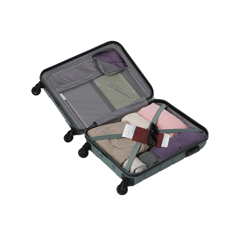 Maleta de Cabina 360 Rayatta de 10 kilos Verde