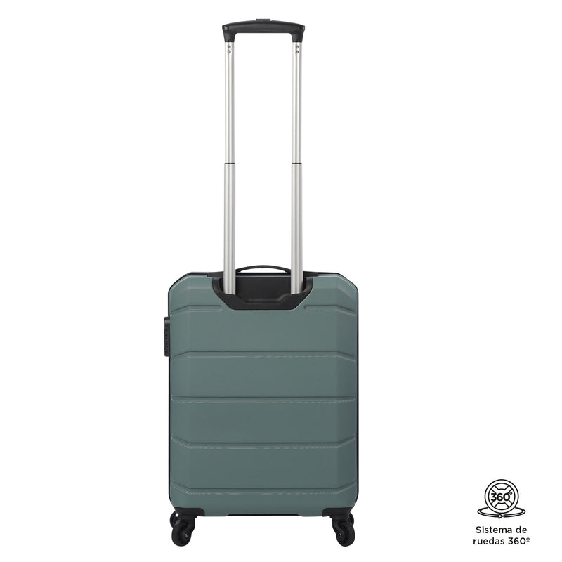 Maleta de Cabina 360 Rayatta de 10 kilos Verde