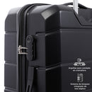 Maleta Viaje 360 Rayatta M - Color: Negro