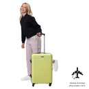 Maleta de 23 Kg 360 Rayatta Mediana Amarilla