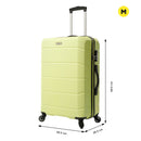 Maleta de 23 Kg 360 Rayatta Mediana Amarilla