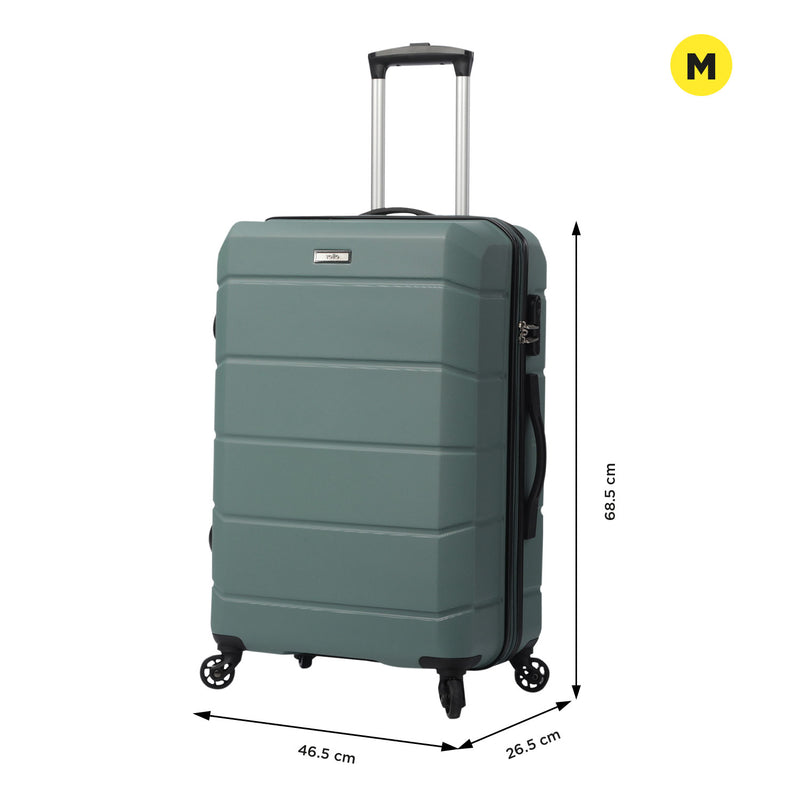 Maleta de 23 Kg 360 Rayatta Mediana Verde