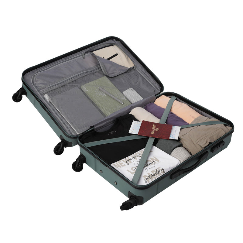 Maleta de 23 Kg 360 Rayatta Mediana Verde