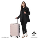 Maleta de Viaje Mediana 360 Rayatta Rosada