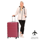 Maleta Viaje 360 Rayatta L - Color: Rosado