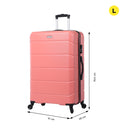 Maleta Viaje 360 Rayatta L - Color: Rosado