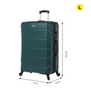 Maleta Viaje 360 Rayatta L - Color: Verde