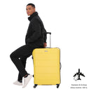Maleta Viaje Grande 360 Rayatta Amarilla
