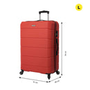 Maleta de viaje grande 360 Rayatta L Roja