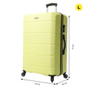 Maleta de Viaje Grande 360 Rayatta Bodega Amarilla
