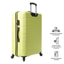 Maleta de Viaje Grande 360 Rayatta Bodega Amarilla