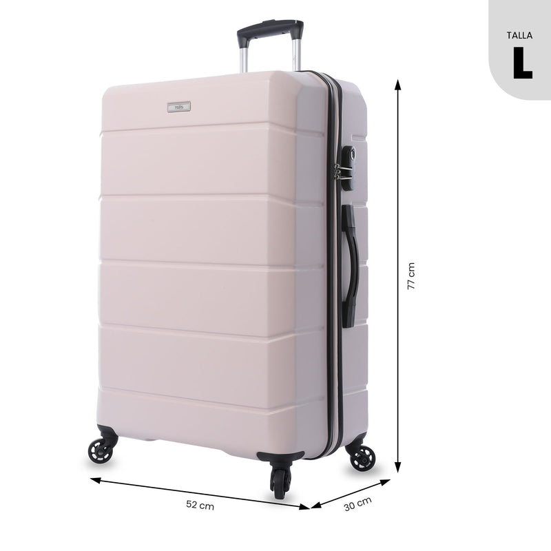 Maleta de Viaje 23 Kg 360 Rayatta Bodega Rosada