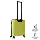 Maleta de Cabina 360 Sko de 10 kilos Amarilla