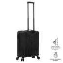 Maleta de Cabina 360 Sko de 10 kilos Negra