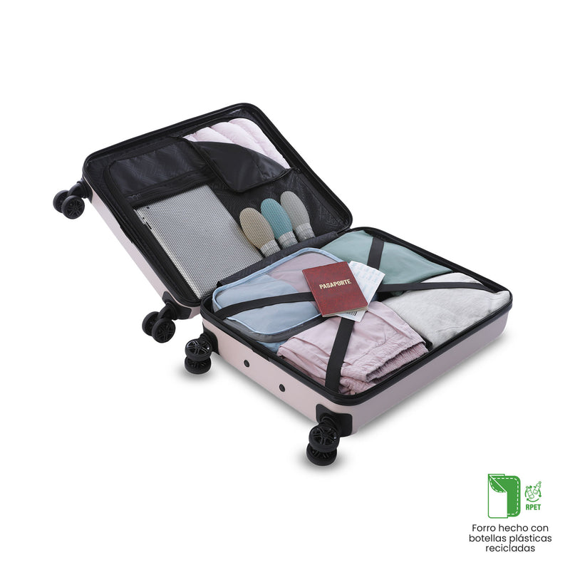 Maleta de 10 kilos 360 Sko Pequeña Rosada