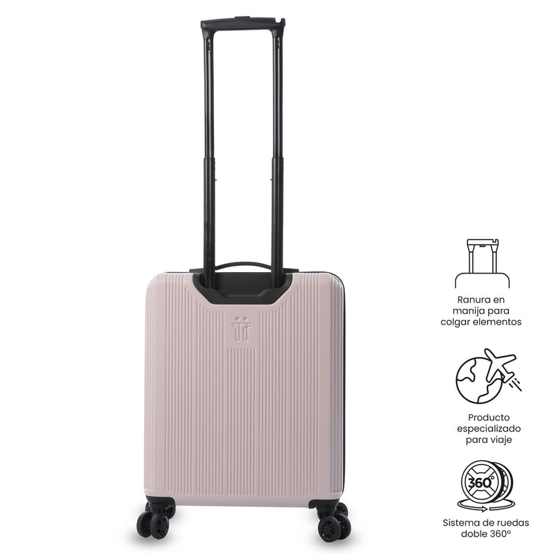 Maleta de 10 kilos 360 Sko Pequeña Rosada
