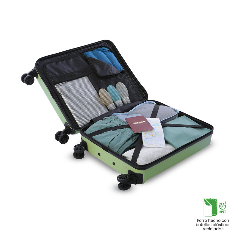 Maleta de 10 kilos 360 Sko Pequeña Verde