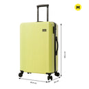 Maleta de 23 Kg 360 Sko Mediana Amarilla